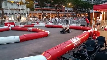 KART EN GLISSE  vidéo lulu du jura