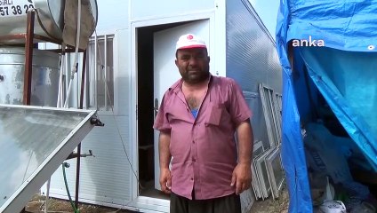 Kadirli'deki Depremzedeler Konteynerlerde Elektrik Sıkıntısı Yaşıyor
