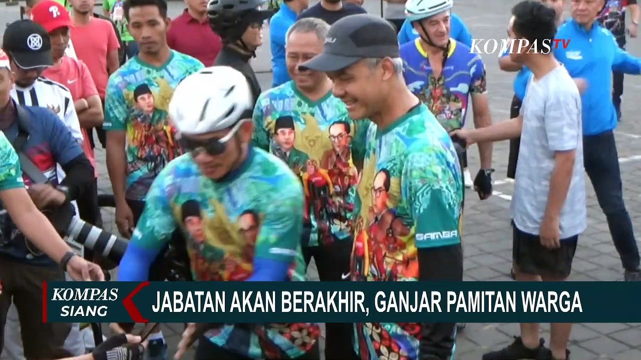 Masa Jabatan Segera Berakhir, Ganjar Pranowo Keliling Pamitan ke Warga