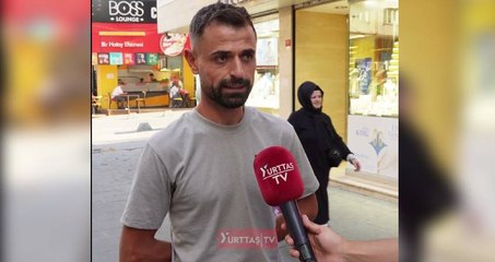 Sokak röportajında konuşan vatandaş: AKP'ye oy verdiğim için pişmanım, herkesten hakkını helal etmesini istiyorum