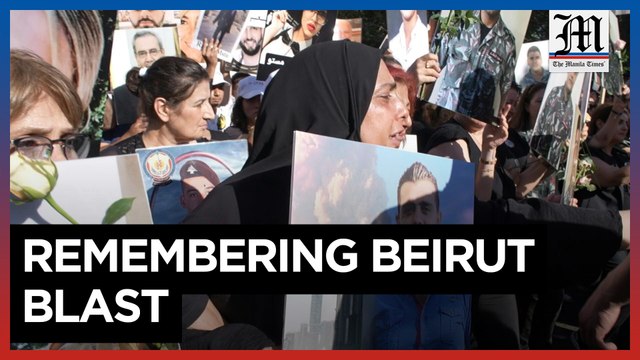 Lebanon protests 3rd anniversary of Beirut blast
