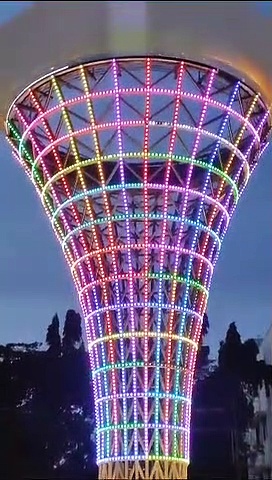  கோவை ஸ்மார்ட் சிட்டி.. மீடியா டவரை வியந்து பார்க்கும் பொதுமக்கள்..!