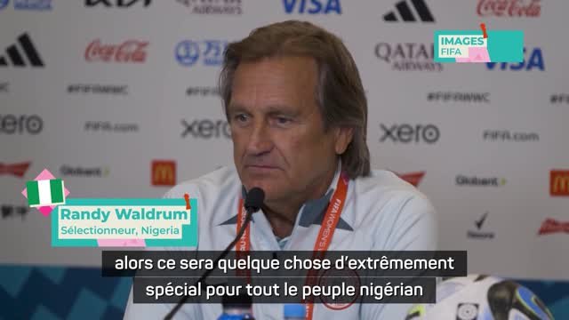 Nigeria - Waldrum espère vivre une transformation en battant l'Angleterre