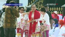 Intip Gaya Menteri Kabinet Indonesia Maju di Acara Istana Berkebaya