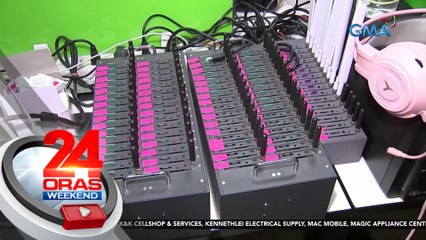 Mga cellphone, sim card at laptop na pinaniniwalaang ginagamit sa scam, nakita sa pugad ng umano'y cyberscam | 24 Oras Weekend