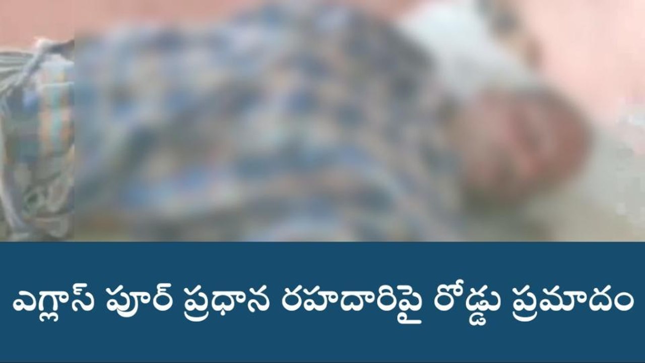 పెద్దపల్లి: రోడ్డు ప్రమాదం.. వ్యక్తి స్పాట్ డెడ్