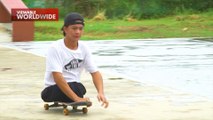 Lalaking walang mga binti at paa, panalo sa ilang ‘skateboard competitions’! | Good News