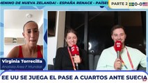 La charla con Virginia Torrecilla tras el pase a cuartos de final del Mundial