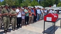 Kıbrıs gazisi Mehmet Özkorkmaz törenle son yolculuğuna uğurlandı