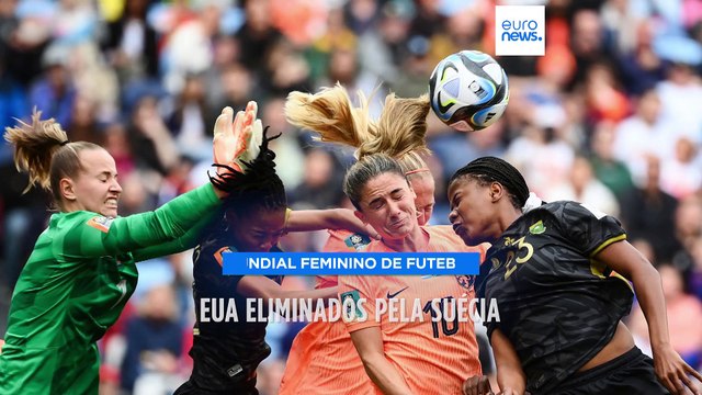 Estados Unidos eliminados pela Suécia nos oitavos de final do Mundial Feminino de Futebol