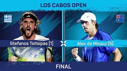 Tsitsipas secures 10th ATP tour title in Los Cabos