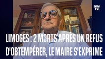 Deux morts après un refus d'obtempérer présumé à Limoges: le maire s'exprime sur BFMTV
