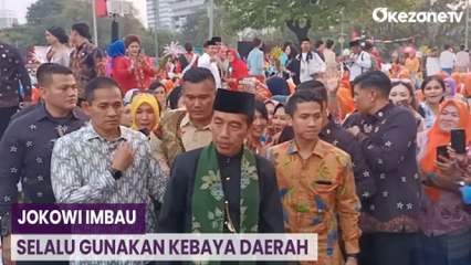 Video herunterladen: Jokowi Ingin Kebaya Daerah Semakin Disenangi Masyarakat Indonesia