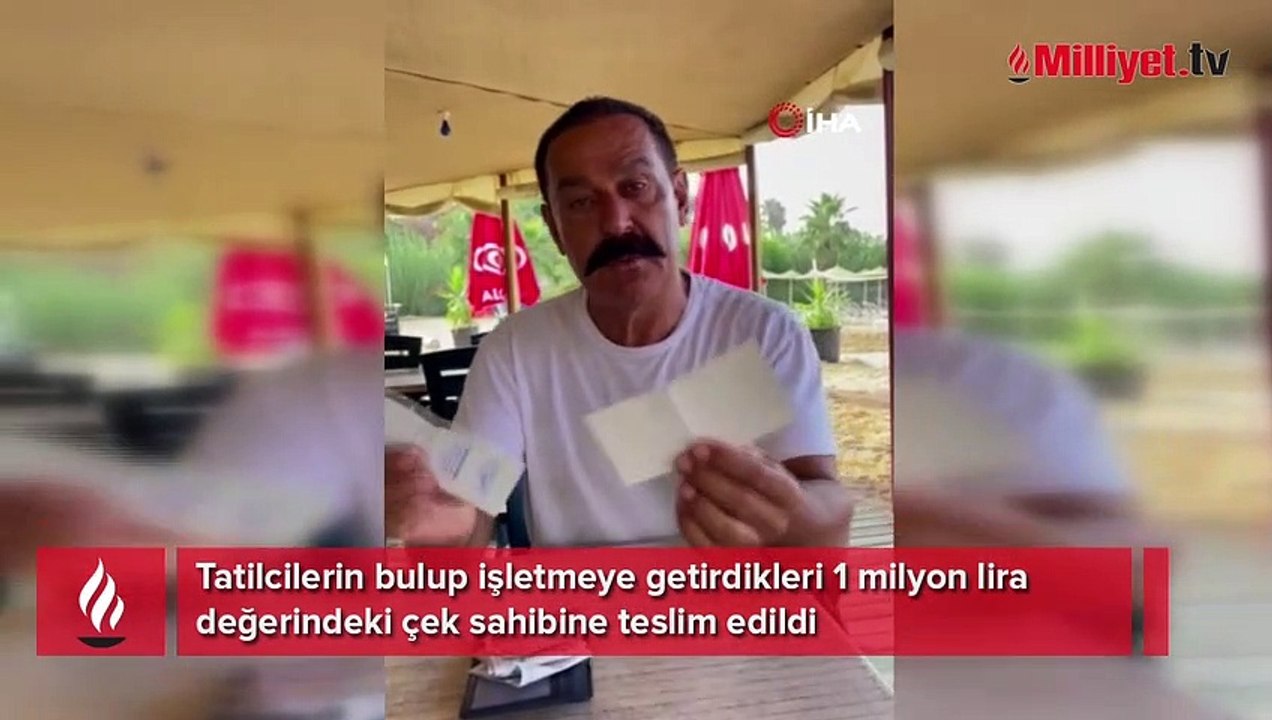 Tam 1 milyon lira değerinde iki çek! Sahibini sosyal medyadan buldu