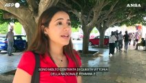 Marocco agli ottavi del Mondiale di calcio femminile, tifosiin festa