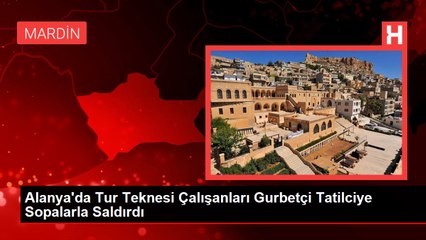 Alanya'da Tur Teknesi Çalışanları Gurbetçi Tatilciye Sopalarla Saldırdı