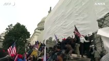 Il giorno di Trump in tribunale per l'assalto a Capitol Hill