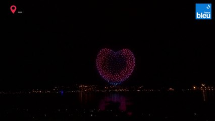 Fête du lac 2023 : l'inoubliable ballet de drones sur Dirty dancing