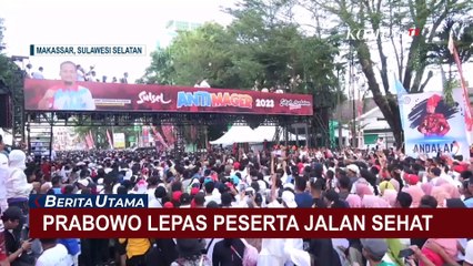 Download Video: Usai Lepas Peserta Jalan Sehat di Makassar, Prabowo Mengaku Banyak Belajar dari Gubernur Sulsel!