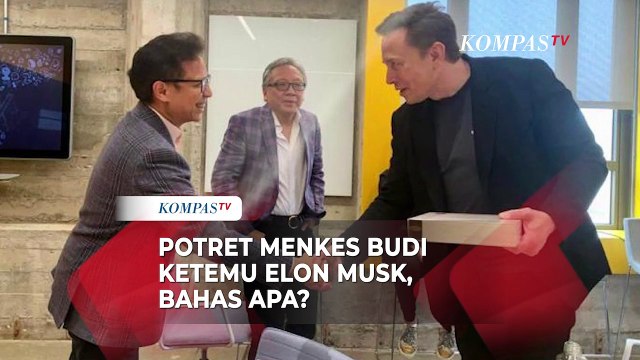 Potret Menkes Budi Ketemu Elon Musk, Bahas Apa?