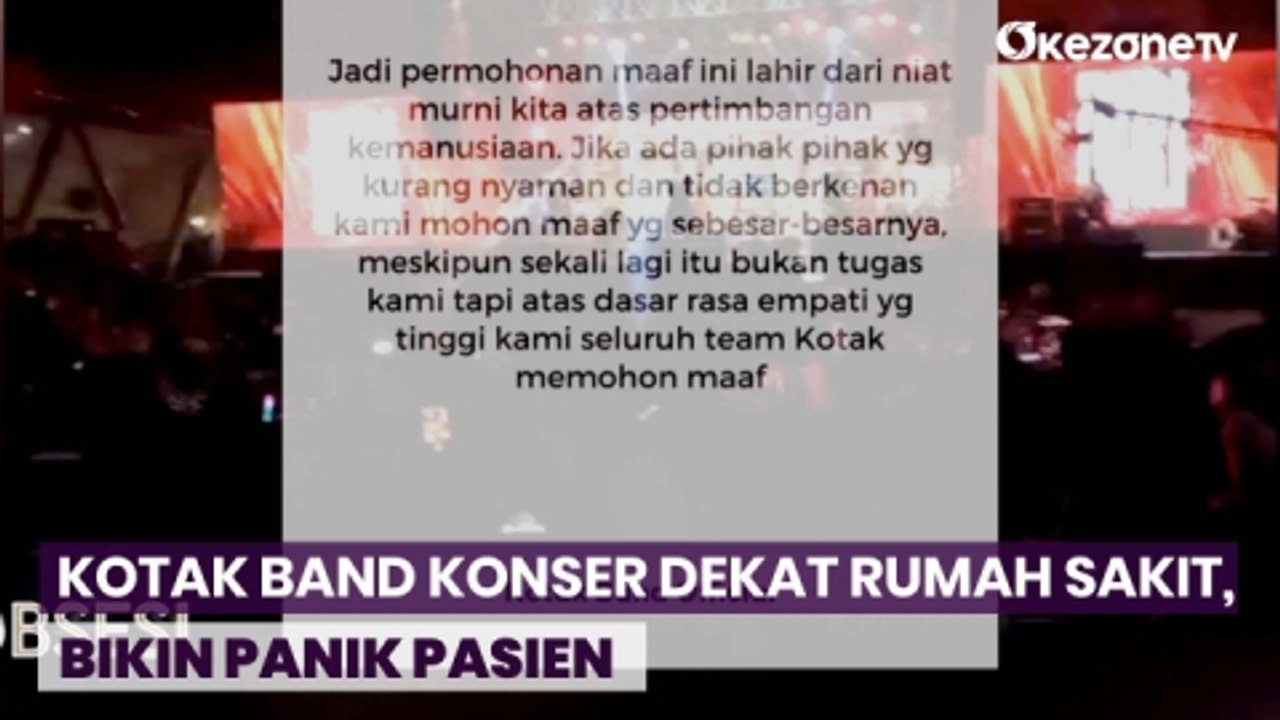Kotak Band Bikin Geger Pasuruan Gegara Konser dekat Rumah Sakit