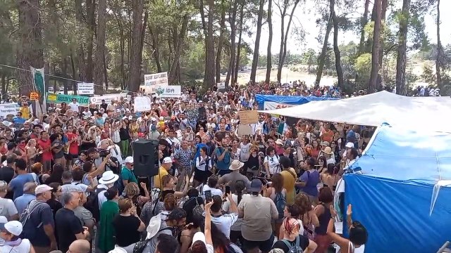 Dört bir yandan yaşam savunucuları direniş meydanında: Akbelen'e akın var, akın!