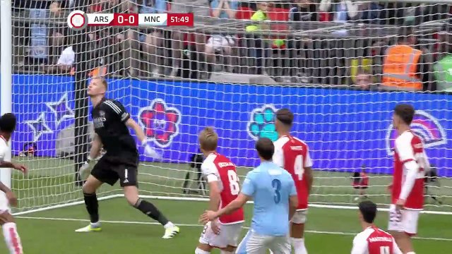 ManCity vs Arsenal highlights 06 08 2023