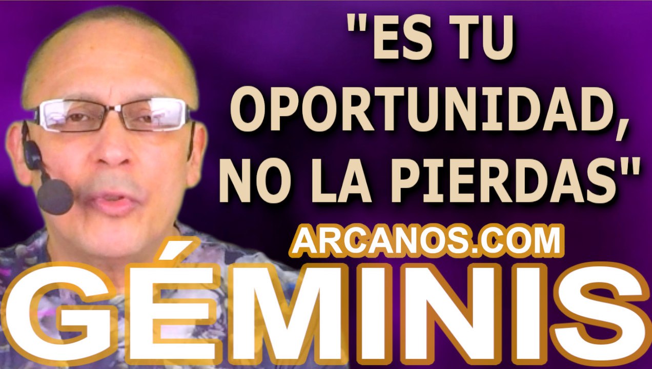 ♊️#GEMINIS #TAROT♊️ Es tu oportunidad, no la pierdas ‍♀️️ ✨ARCANOS.COM✨