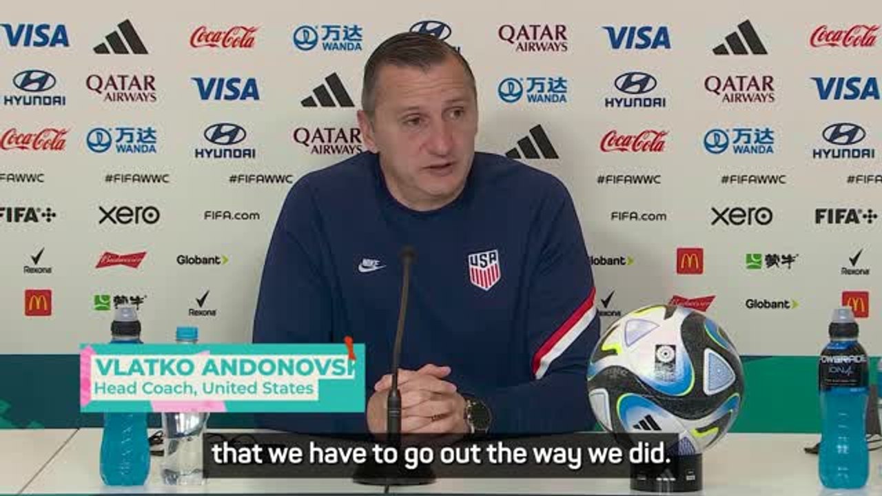 'Devastated' Andonovoksi feels USA deserved to beat Sweden