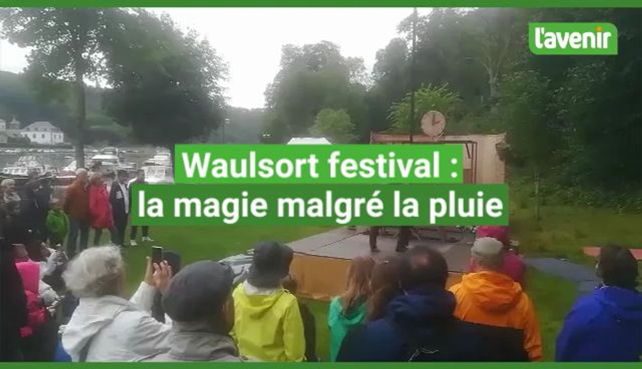 Waulsort festival : la magie malgré la pluie