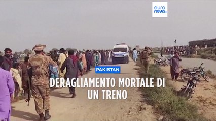 Disastro ferroviario in Pakistan