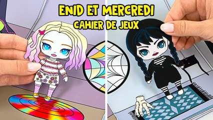 Les Aventures Mysterieuses De Mercredi || Cahier De Jeux Facile Ã Realiser