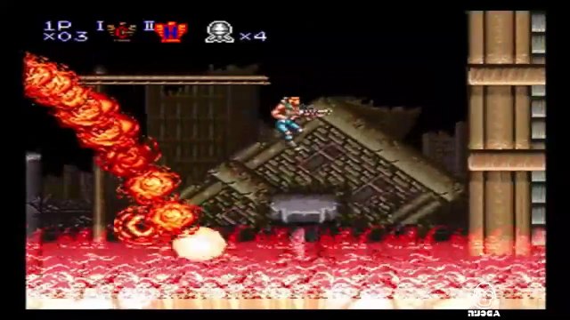 Contra III: The Alien Wars (魂斗羅スピリッツ) - SNES LONGPLAY (FULL GAME PLAYTHROUGH)