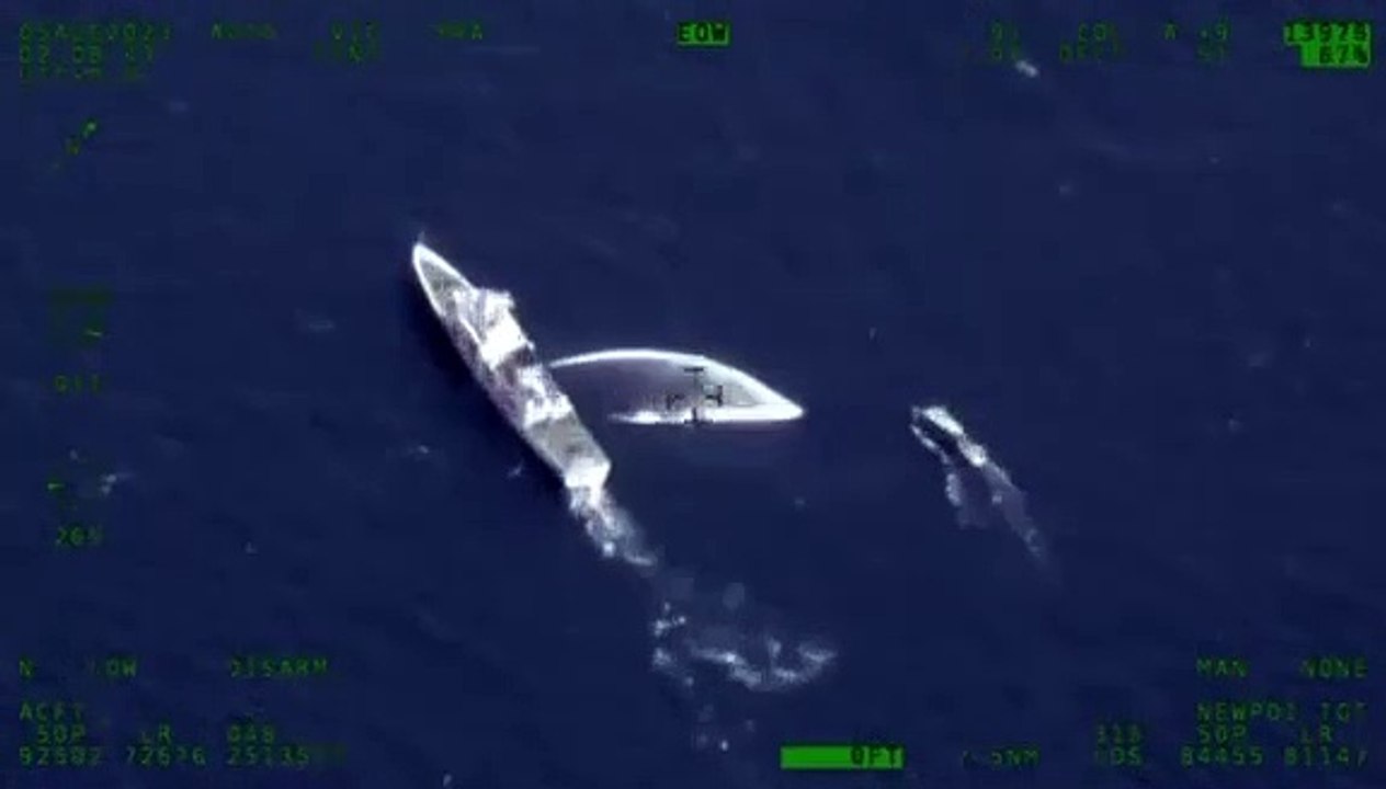 WATER CANNON | Chinese Coast Guard Stops Philippines From Resupplying Troops On BRP Sierra Madre