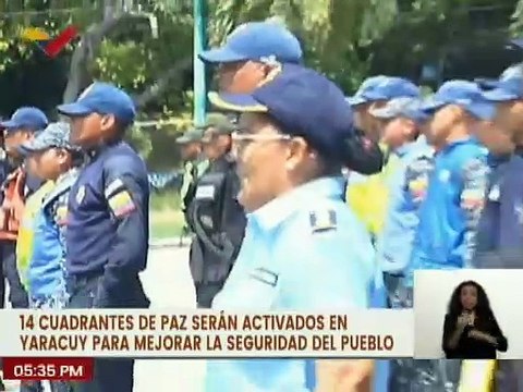 Activan 14 cuadrantes de paz para fortalecer las acciones de seguridad en el edo. Yaracuy