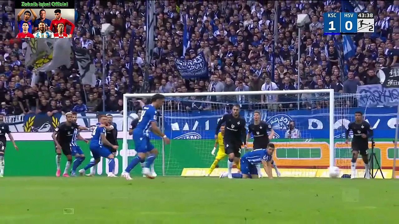 Karlsruher 2 - 2 Hamburger Highlights Bundesliga 2