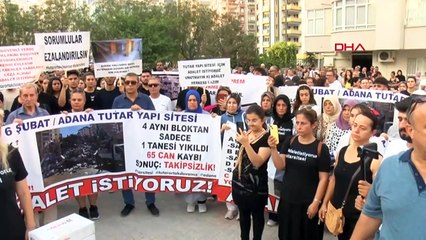 Objection à la décision de non-poursuite du bâtiment détruit lors du tremblement de terre à Adana