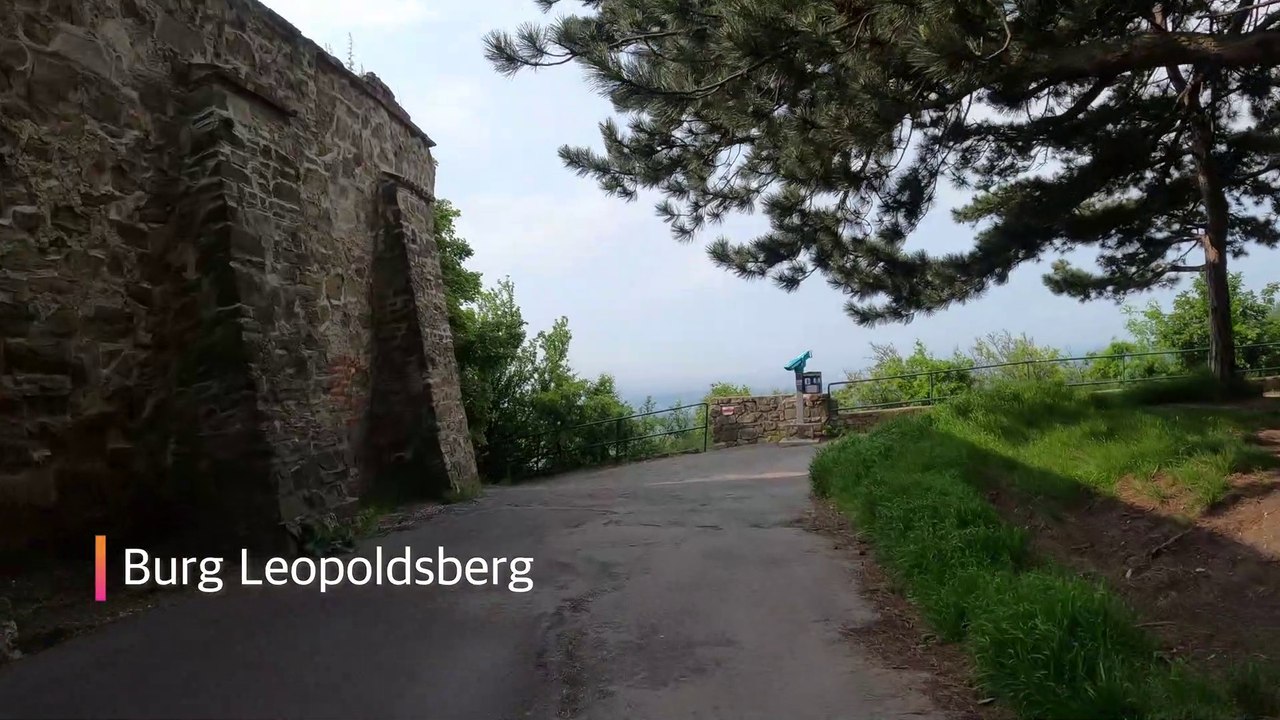 Wien am Rad: Vom Leopoldsberg zum Parkplatz Kahlenberg