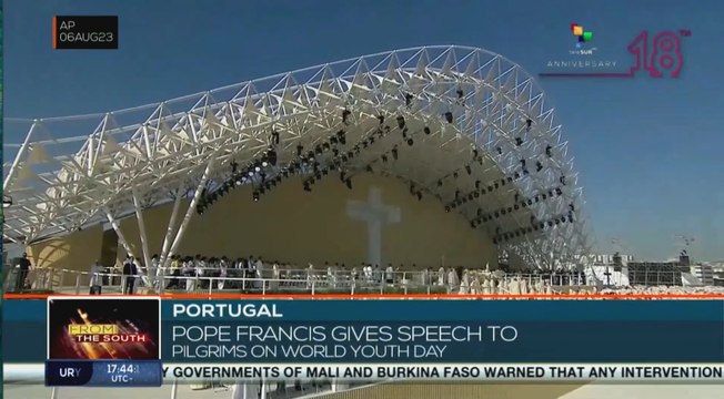 Pope Francis celebrates World Youth Day Mass