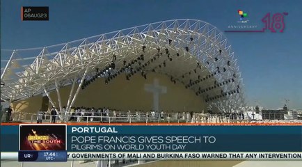 Pope Francis celebrates World Youth Day Mass