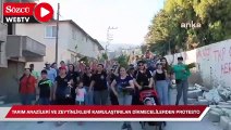 Tarım arazileri kamulaştırılan Dikmecelilerden protesto