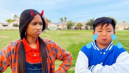 Wendy and Alex Hurry to Team Sports Games Kids Learn Teamwork and Playing Together