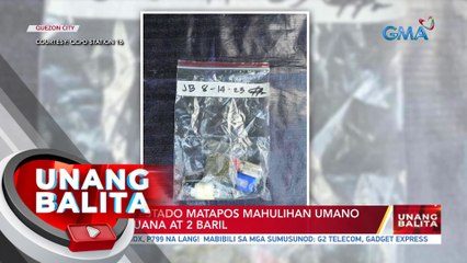 Lalaki, arestado matapos mahulihan umano ng marijuana at 2 baril | UB