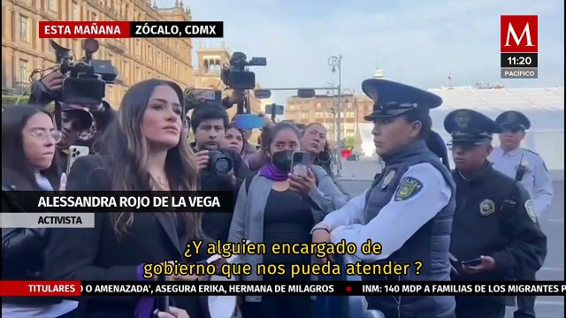 Grupos feministas marchan a Palacio Nacional para explicarle a AMLO que es la violencia de género