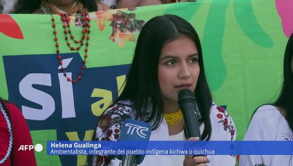 Caravana de indígenas recorrerá Ecuador para promover la defensa del Yasuní