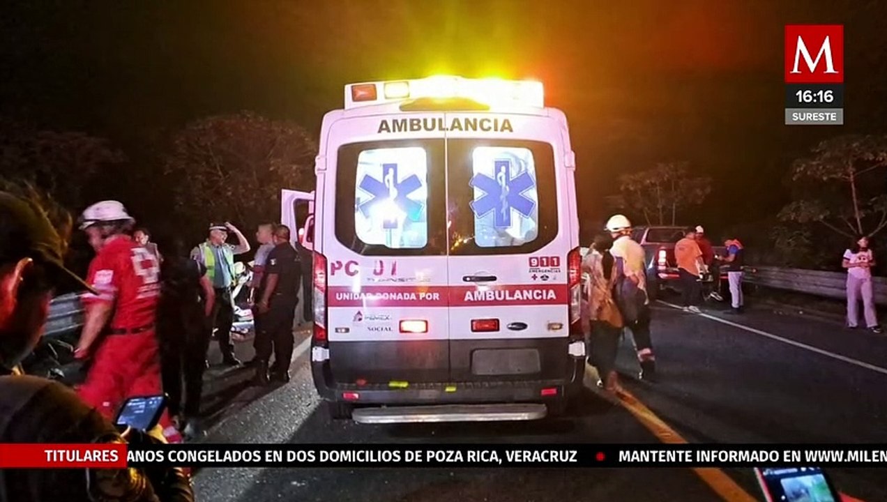 Muere un joven integrante de un grupo de música cristiana tras volcadura en Veracruz
