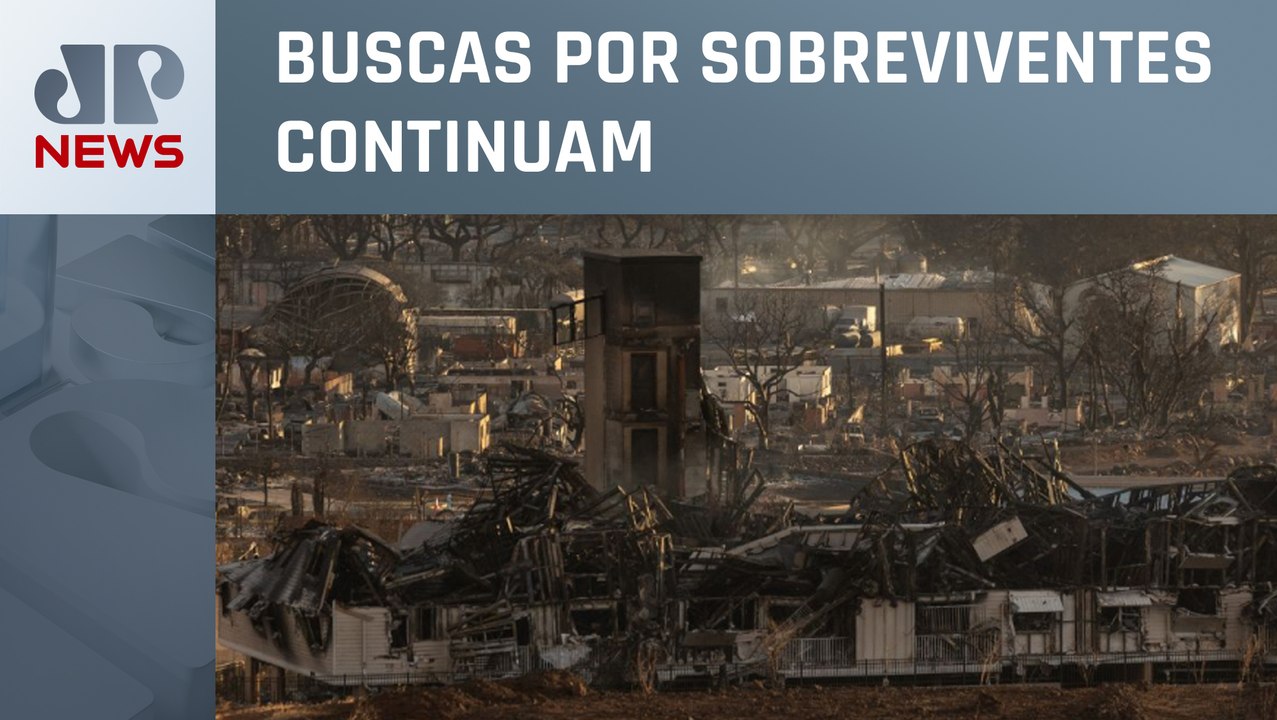 Número de mortos em incêndios florestais no Havaí chega a 96