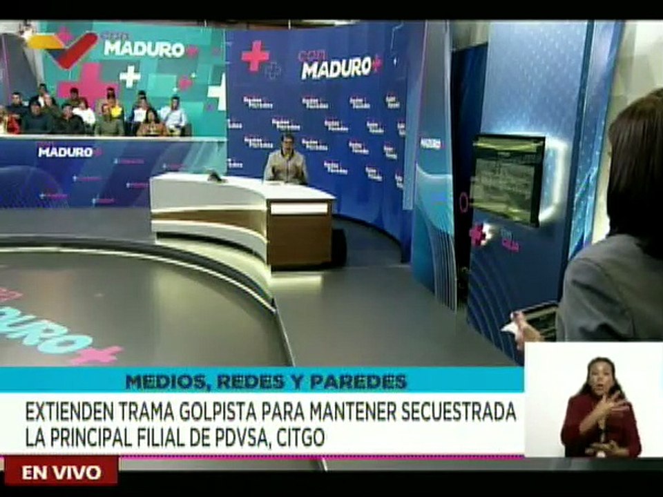 Jefe de Estado: El secuestro de la empresa Citgo demuestra la inseguridad jurídica que tiene EE.UU.