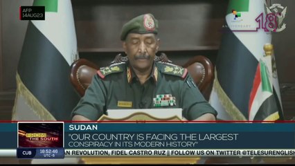 Sudanese army chief delivers speech after four months of deadly war