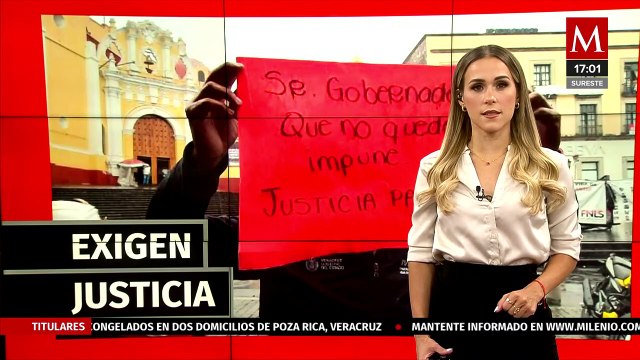 Familiares piden justicia tras la muerte de un joven repartidor en Veracruz